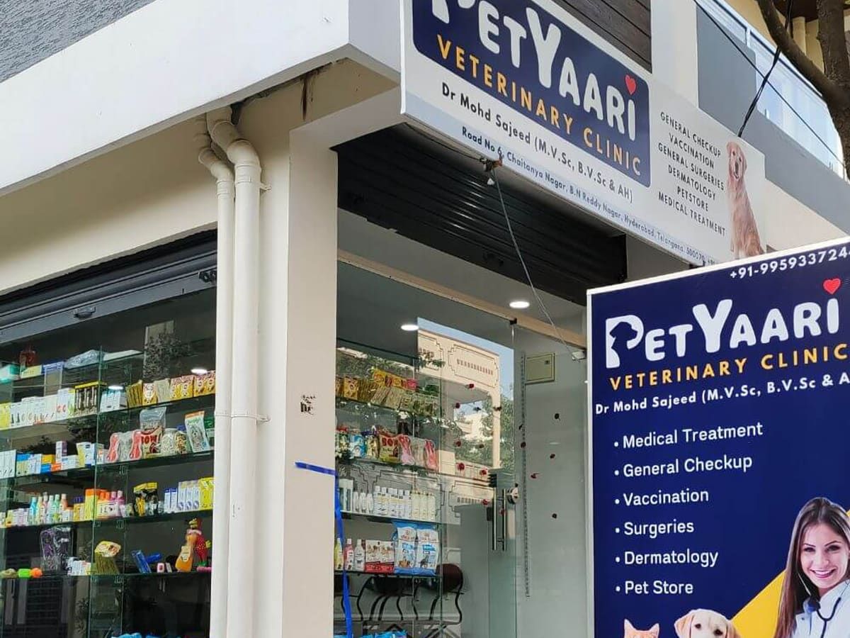 PetYaari veterinary clinic in Hyderabad