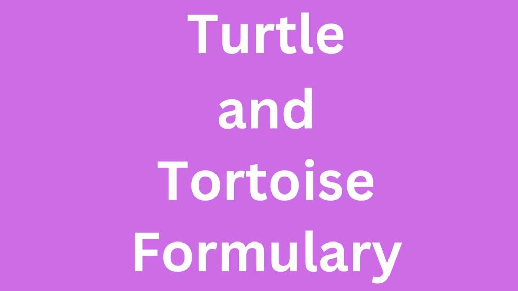 Turtle and Tortoise Formulary