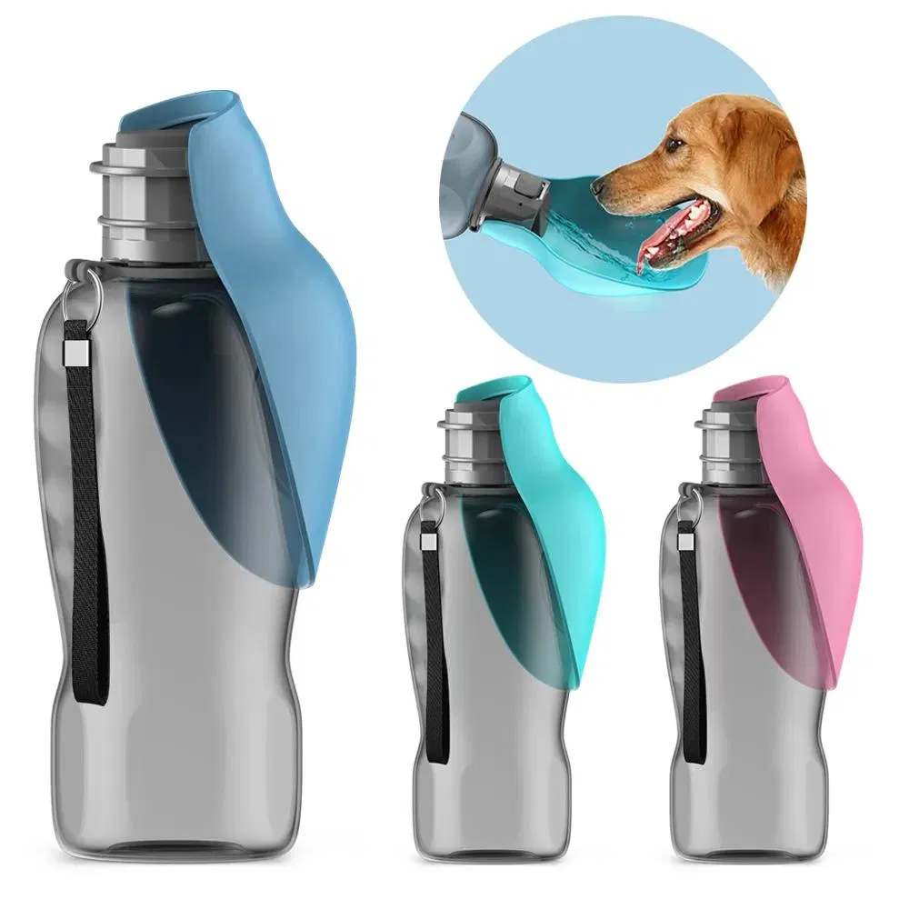 Travelling with Pets in India: Train and Car Journey Safety Portable dog water bottles with built-in drinking troughs for convenient hydration during travel