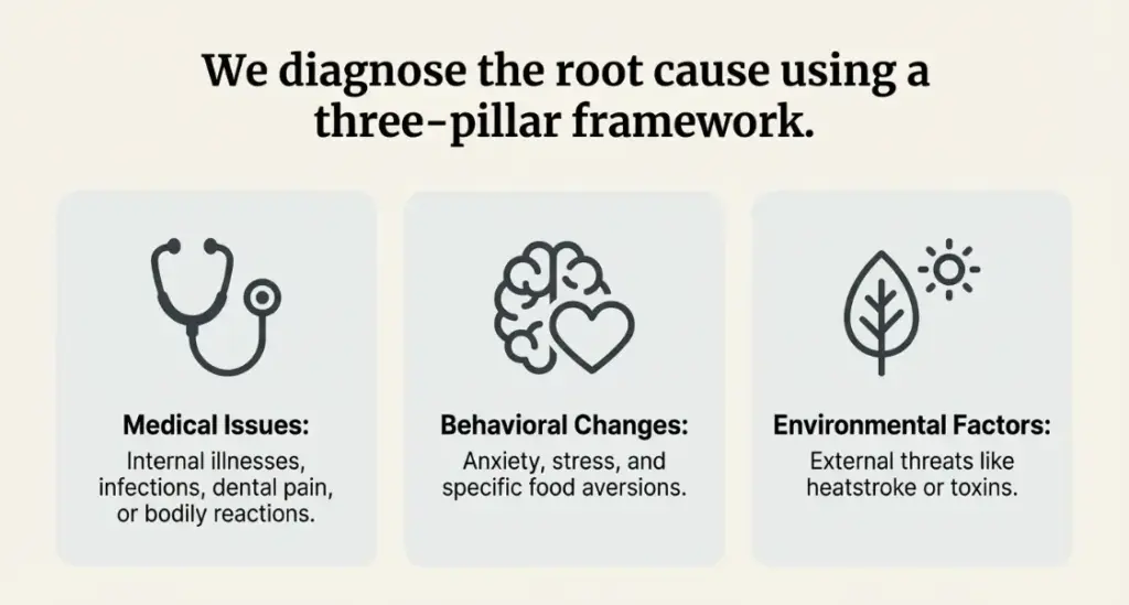 Diagnosing the Root Cause of anorexia
