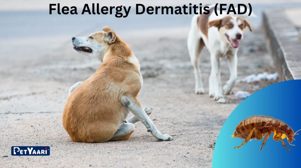 Dog Itching: 7 Common Causes, Symptoms, and Effective Relief Strategies Flea Allergy Dermatitis (FAD)